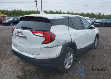 2022 GMC Terrain Fwd Sle from USA, damaged, VIN 3GKALMEVXNL274702